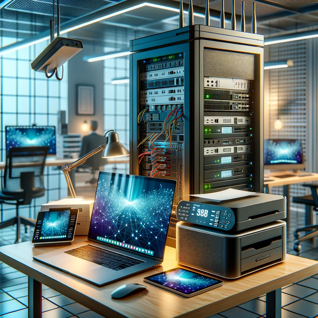 Laptops, All-In-One Desktops, Servers, Printers, and CCTV